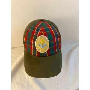 Boy Scouts adult baseball cap red green Snap Back